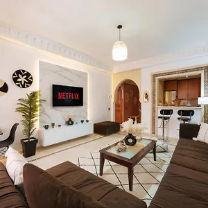 Apartment Chic Gueliz Plaza Avec Vue, Marrakesh